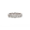 De Beers sleeve ring in white gold and diamonds - 00pp thumbnail