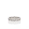 De Beers sleeve ring in white gold and diamonds - 360 thumbnail
