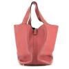 Hermes Picotin large model handbag in pink togo leather - 360 thumbnail