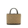 Louis Vuitton Impala handbag in damier foal and brown leather - 360 thumbnail
