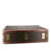 Louis Vuitton Bisten 60 suitcase in monogram canvas and brown lozine (vulcanised fibre) - Detail D4 thumbnail