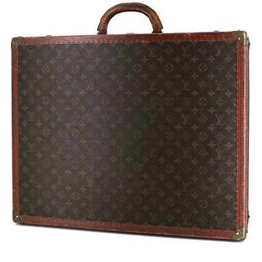 Louis Vuitton Bisten Suitcase 65 Monogram with Stickers