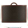 Louis Vuitton Valise Bisten 60 suitcase in monogram canvas and brown lozine (vulcanised fibre) - 360 thumbnail