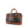 Goyard Ambassade briefcase in brown Goyard canvas and brown leather - 00pp thumbnail
