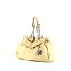 Dior handbag in cream color leather - 00pp thumbnail