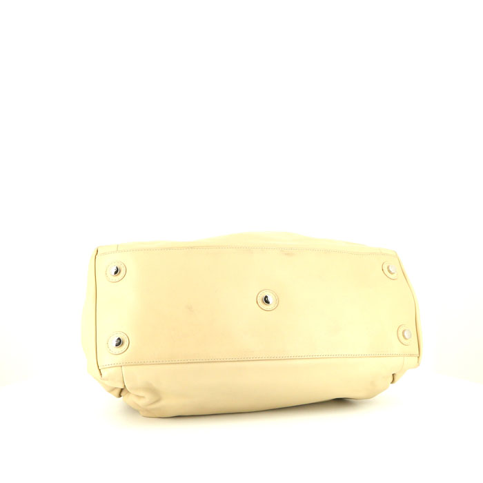 Borsa Dior in pelle color crema - Detail D4