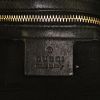 Gucci Jackie handbag in black leather and black suede - Detail D3 thumbnail
