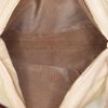 Bolso Cabás Chanel en cuero beige y plástico marrón - Detail D2 thumbnail