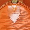 Louis Vuitton Keepall 50 cm travel bag in gold epi leather - Detail D3 thumbnail
