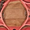 Bottega Veneta Roma mini shoulder bag in pink intrecciato leather - Detail D3 thumbnail