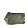 Prada shoulder bag in grey leather - Detail D4 thumbnail