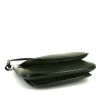 Prada Margit handbag in green leather - Detail D4 thumbnail