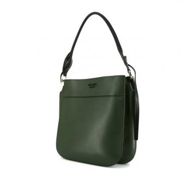 Prada margit clearance leather shoulder bag