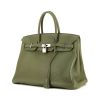 Hermes Birkin 35 cm handbag in Vert Veronese togo leather - 00pp thumbnail