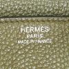 Sac à main Hermes Birkin 35 cm en cuir togo Vert Veronese - Detail D3 thumbnail