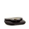 Hermès Vintage handbag in black porosus crocodile - Detail D4 thumbnail