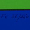 Victor Vasarely, "Xico 1", sérigraphie en couleurs sur papier, signée, numérotée et encadrée, de 1973 - Detail D3 thumbnail