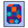 Victor Vasarely, "Xico 8", silkscreen in colors on paper, signed, numbered and framed, of 1973 - 00pp thumbnail