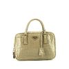 Prada small model handbag in grey crocodile - 360 thumbnail