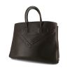 Hermes Birkin Shadow 35 cm handbag in brown ebene Swift leather - 00pp thumbnail