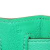 Hermès  Kelly 28 cm handbag  in green togo leather - Detail D5 thumbnail