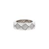 Chanel Matelassé ring in white gold and diamonds - 00pp thumbnail