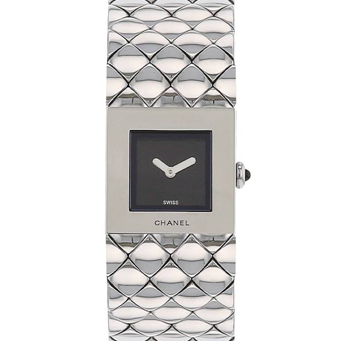 Montre Chanel Matelassé Wristwatch en acier Ref :  H0009 Vers  2002 - 00pp