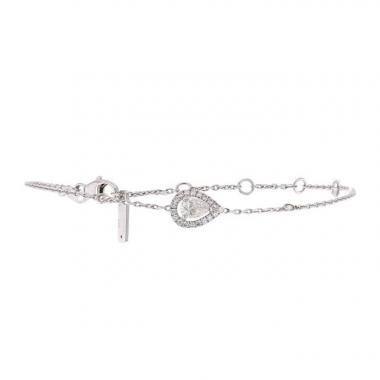 Messika Joy bracelet in white gold and diamonds