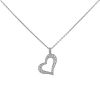 Piaget Coeur small model pendant in white gold and diamonds - 00pp thumbnail