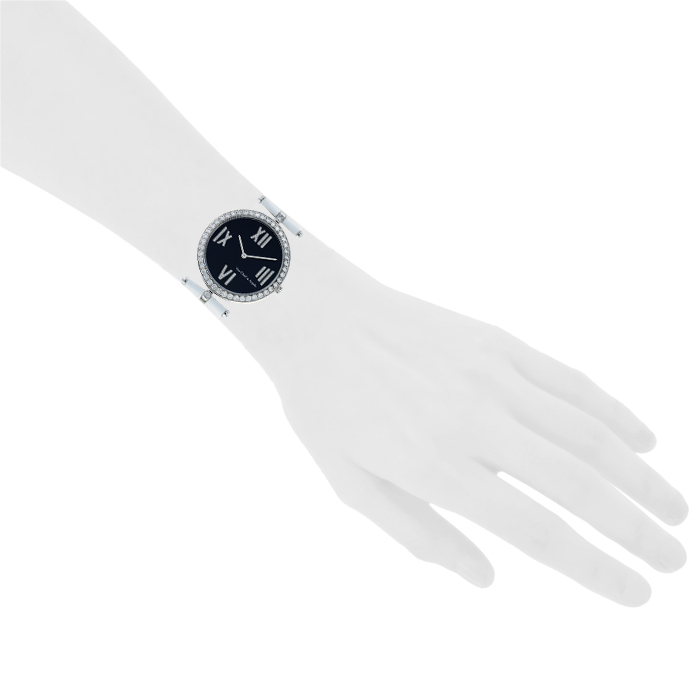 Montre Van Cleef & Arpels Lady Arpels en or blanc Vers 2010 Ref : HH17822 - Detail D1
