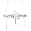 Bracciale Hermes Chaine d'Ancre modello medio in argento - 360 thumbnail