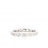Fred wedding ring in platinium and diamonds - 360 thumbnail