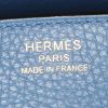 Sac à main Hermes Birkin 35 cm en cuir taurillon clémence bleu - Detail D3 thumbnail
