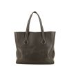 Hermès Victoria shopping bag in brown togo leather - 360 thumbnail