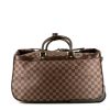 Louis Vuitton 2015 Fall Winter Louis Vuitton  Eole en toile damier marron et cuir marron - 360 thumbnail