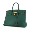Hermes Birkin 35 cm handbag in malachite green togo leather - 00pp thumbnail