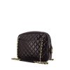 Bolso de mano Chanel Camera en cuero acolchado negro - 00pp thumbnail