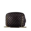 Chanel Camera handbag in black quilted leather - 360 thumbnail