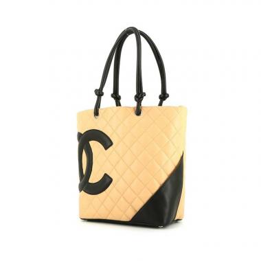 chanel cambon tote black