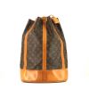Louis Vuitton Randonnée backpack in brown monogram canvas and natural leather - 360 thumbnail