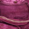 Bolso de mano Yves Saint Laurent Muse Two grande en cuero violeta - Detail D2 thumbnail