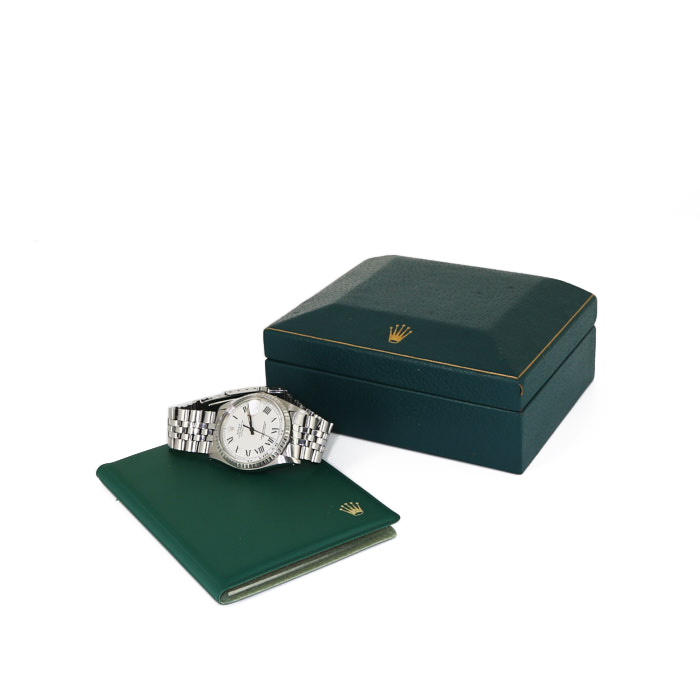 Orologio Rolex Datejust "Buckley Dial" in acciaio Ref :  1603 Circa  1969 - Detail D2