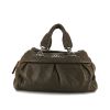 Chanel  Grand Shopping handbag  in brown leather - 360 thumbnail
