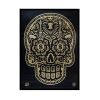 Shepard Fairey (OBEY GIANT) (Born in 1970) & Ernesto Yerena (Born in 1987) , Power & Glory Skull (Black and Gold) - 2020 - 00pp thumbnail