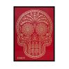 Shepard Fairey (OBEY GIANT) & Ernesto Yerena, “Obey day of the Dead” (Red and gold), HPM (hand painting multiple), rare hand spray and stencil on paper, signed by both artists, numbered on 2 copies, dated and framed, of 2018 - 00pp thumbnail