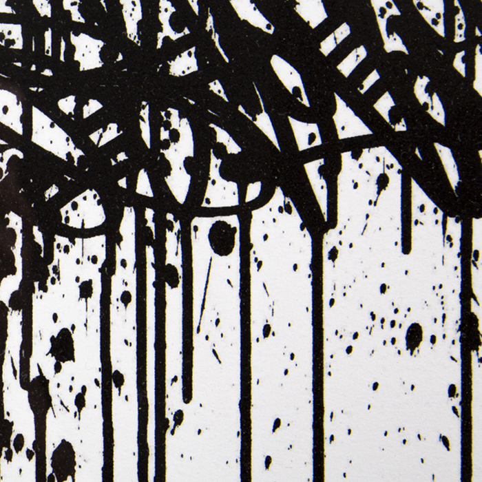 JonOne, "Graffiti", lithographie sur papier, signée, numérotée, datée et encadrée, de 2012 - Detail D3