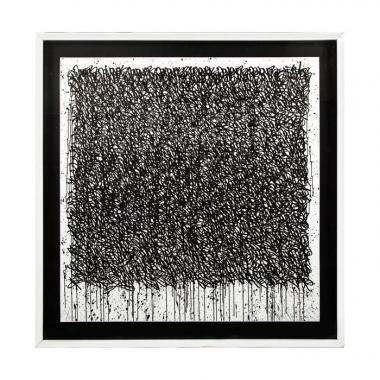 JonOne, "Graffiti", lithographie sur papier, signée, numérotée, datée et encadrée, de 2012