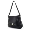 Hermes Christine handbag in black leather - 00pp thumbnail