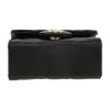 Bolso bandolera Chanel  Top Handle mini  en cuero acolchado negro - Detail D1 thumbnail