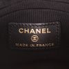 Bolso bandolera Chanel  Top Handle mini  en cuero acolchado negro - Detail D2 thumbnail